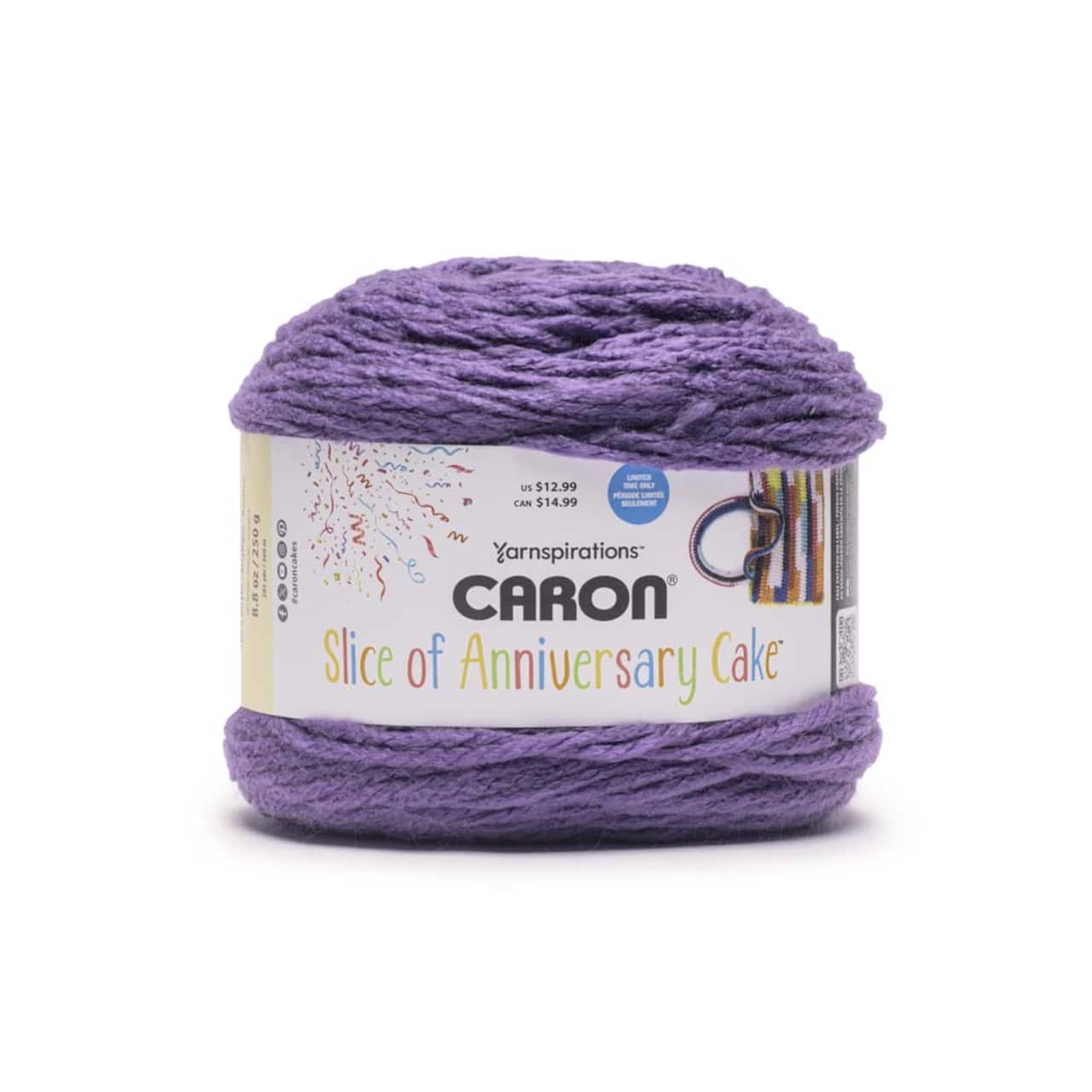 6 Pack: Caron® Slice of Anniversary Cakes™ Yarn